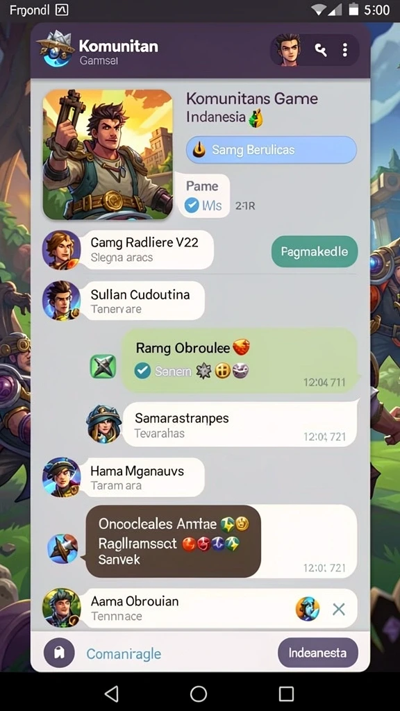 8zk - Screenshot pertarungan seru melawan monster.