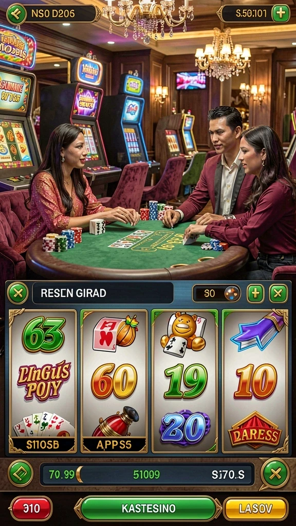 nagitabet - Antarmuka pengguna yang menarik dan mudah dinavigasi.