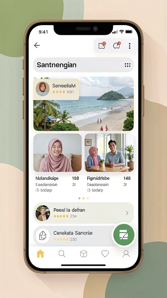 rusa33 - Tampilan antarmuka yang intuitif dan menarik.
